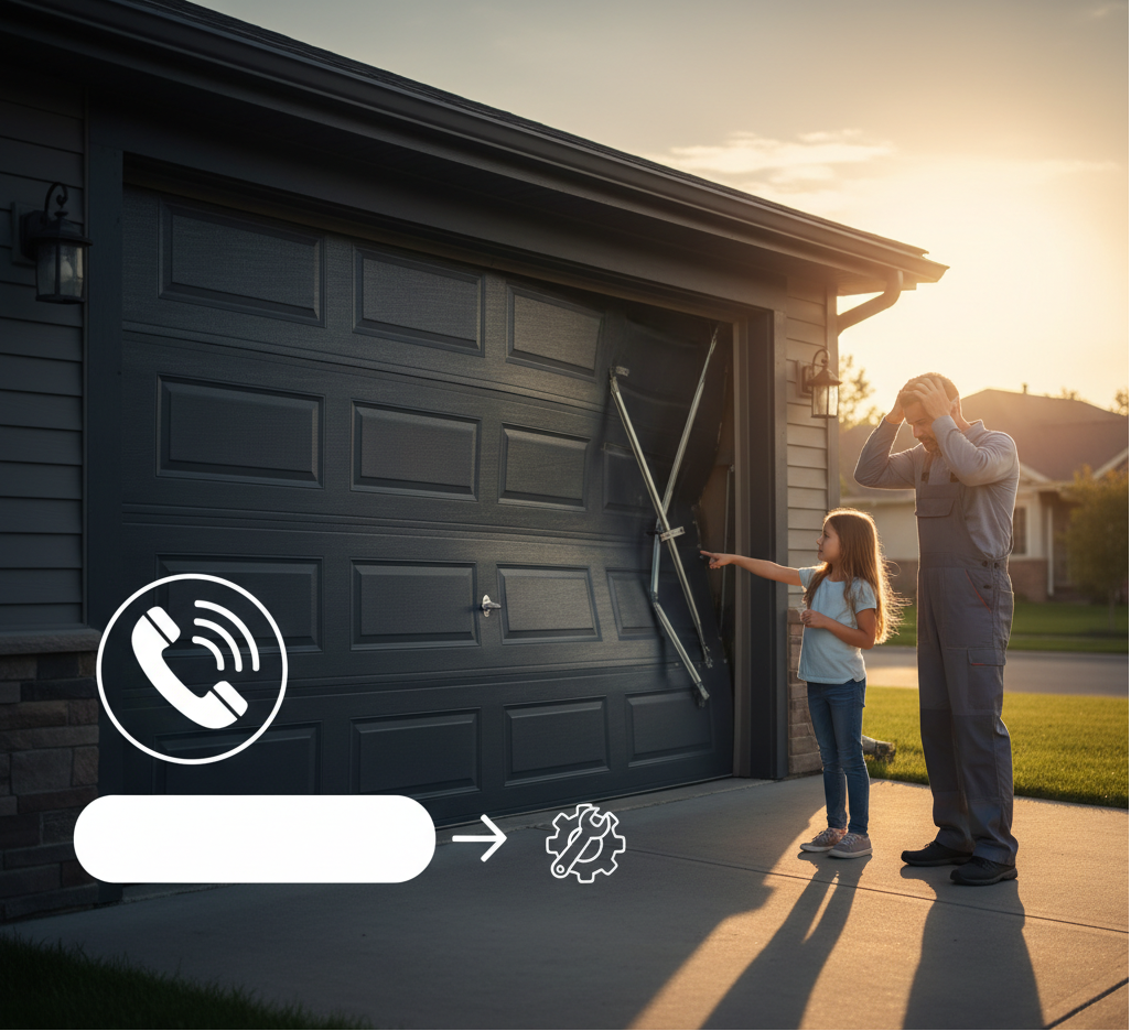 Restored Functionality and Curb Appeal of Home Garage