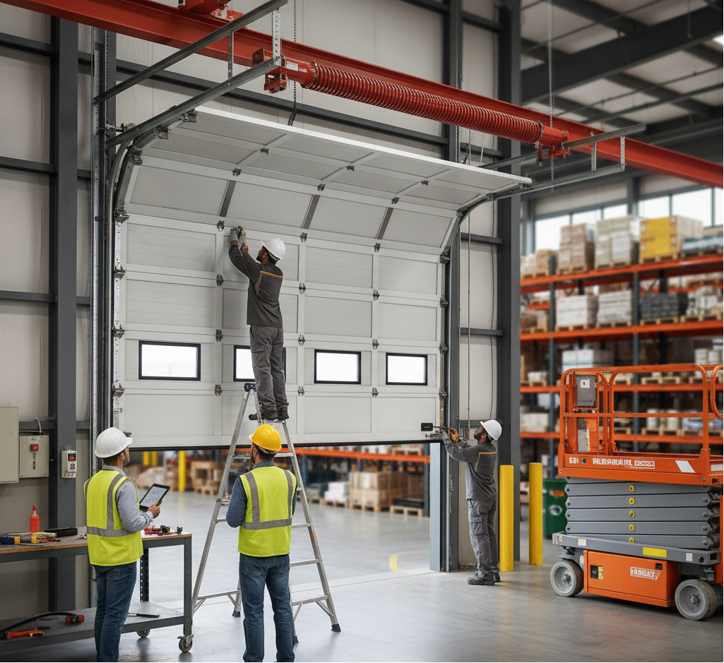 Commercial Door Track