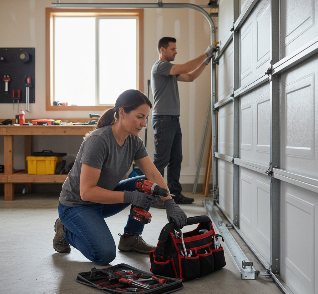 A Well-Maintained, Energy-Efficient Garage Door